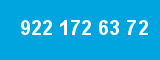 922 172 63 72